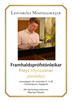 Framhaldsprófstónleikar Freys Hlynssonar 